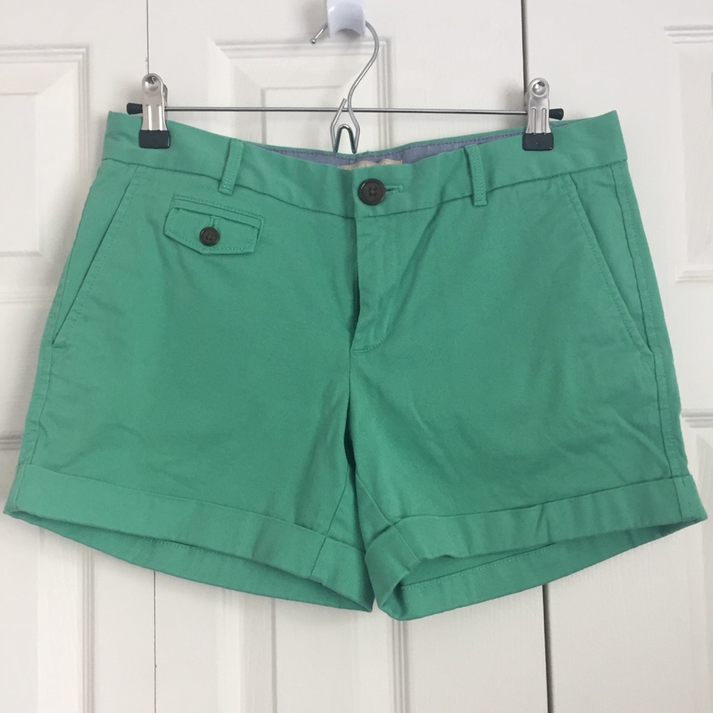 Banana Republic Green City Chino Shorts Size 4